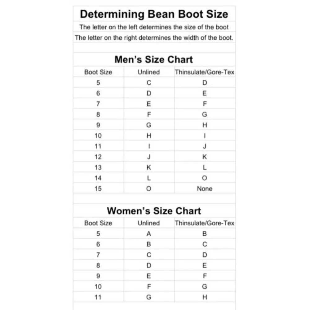 L.L.Bean Women's Unlined Leather Bean Boots 8